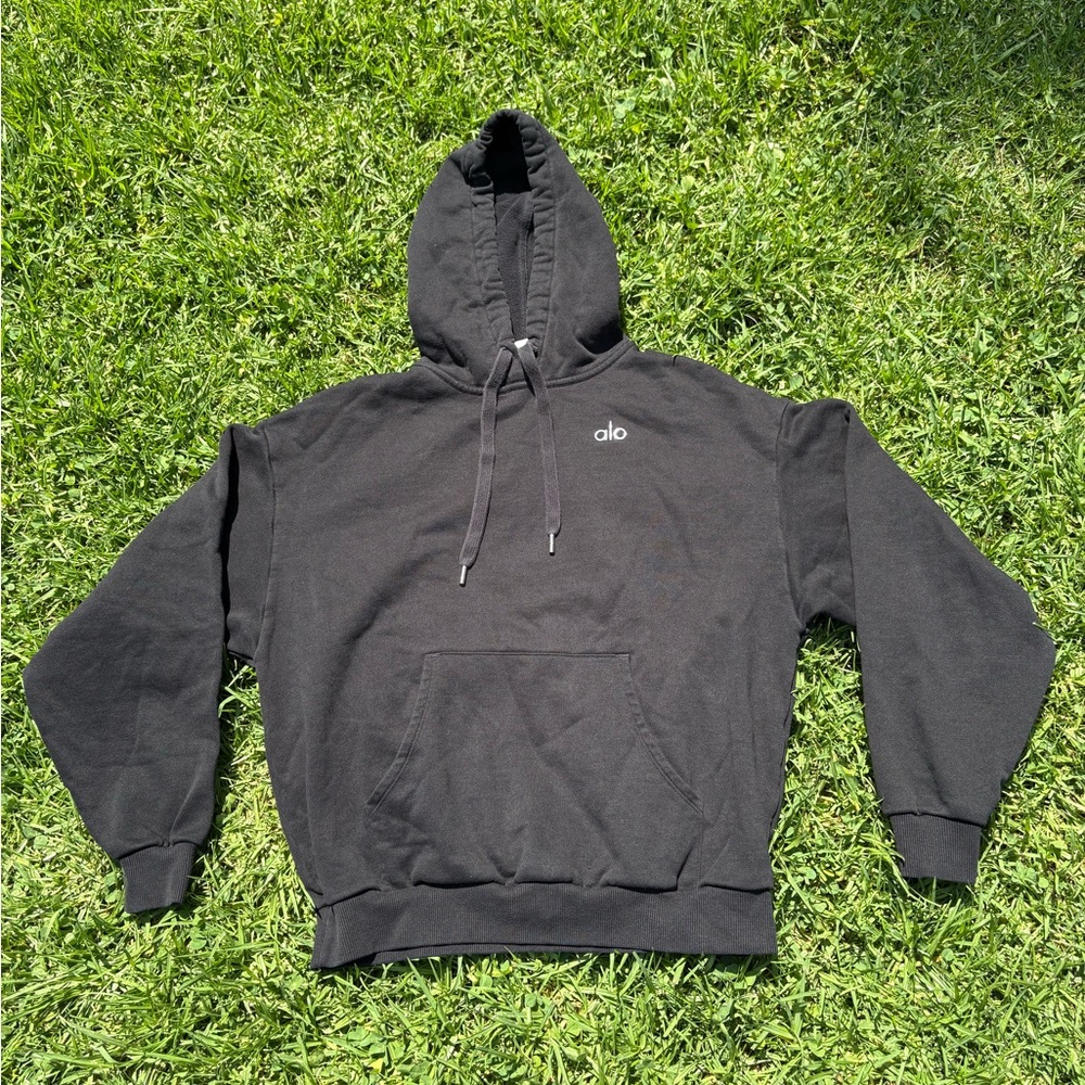 Alo Yoga Size XS Accolade Hoodie Women U3032RG Pullover Used Oversized Sweater